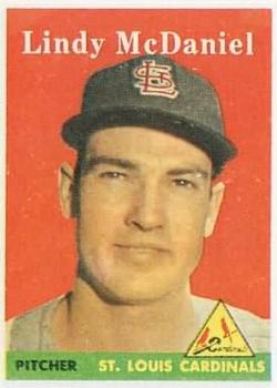 1958 Topps #180 Lindy McDaniel Front