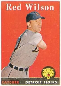 1958 Topps #213 Red Wilson Front