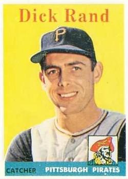 1958 Topps #218 Dick Rand Front