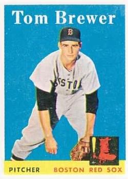 1958 Topps #220 Tom Brewer Front