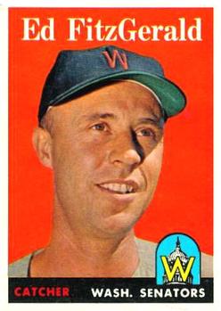 1958 Topps #236 Ed Fitz Gerald Front