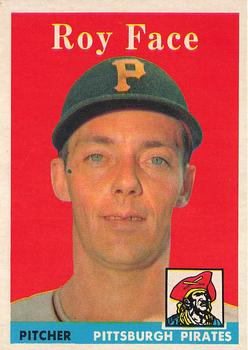 1958 Topps #74 Roy Face Front