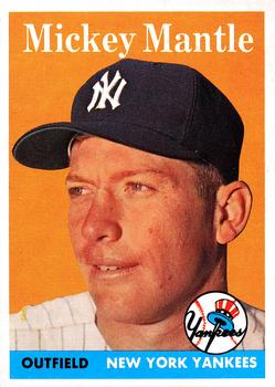 1958 Topps #150 Mickey Mantle Front