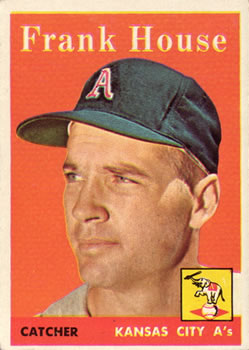 1958 Topps #318 Frank House Front