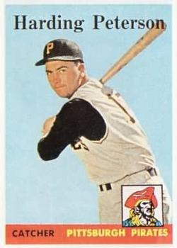 1958 Topps #322 Harding Peterson Front
