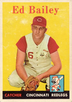 1958 Topps #330 Ed Bailey Front