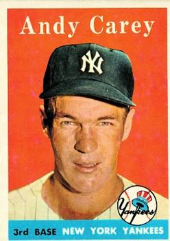 1958 Topps #333 Andy Carey Front