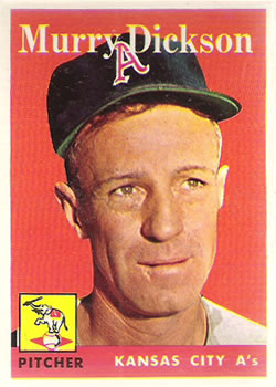 1958 Topps #349 Murry Dickson Front