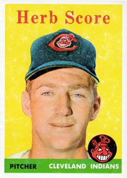 1958 Topps #352 Herb Score Front
