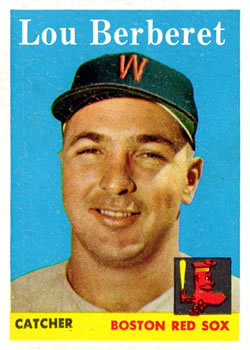 1958 Topps #383 Lou Berberet Front