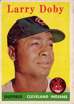 1958 Topps #424 Larry Doby Front