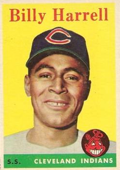 1958 Topps #443 Billy Harrell Front