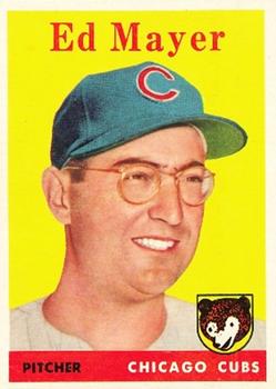 1958 Topps #461 Ed Mayer Front