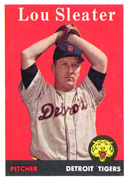 1958 Topps #46 Lou Sleater Front