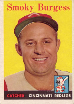 1958 Topps #49 Smoky Burgess Front