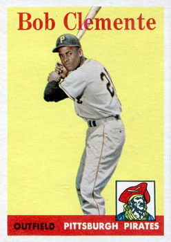 1958 Topps #52 Bob Clemente Front