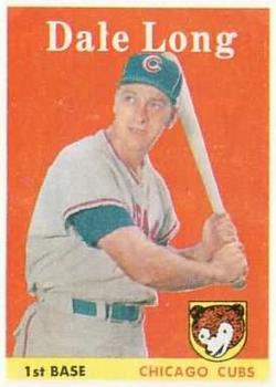 1958 Topps #7 Dale Long Front