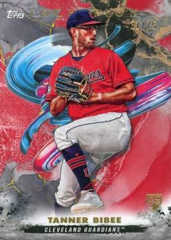 2023 Topps Inception - Red #113 Tanner Bibee Front