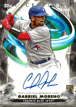 2023 Topps Inception - Rookie & Emerging Stars Autographs #BRES-GM Gabriel Moreno Front