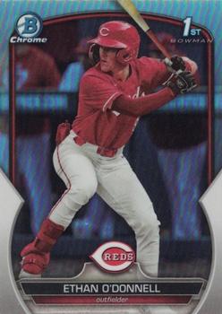 2023 Bowman Draft - Chrome Refractor #BDC-56 Ethan O'Donnell Front