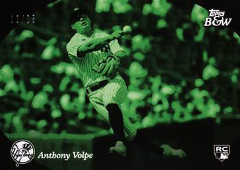 2023 Topps Black & White - Night Vision #21 Anthony Volpe Front