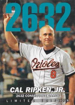 1998 Merck & Co. Prinivil Limited Edition #NNO Cal Ripken Jr. Front