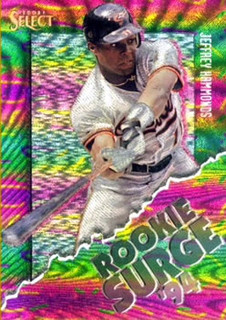 1994 Select - Rookie Surge #RS5 Jeffrey Hammonds Front