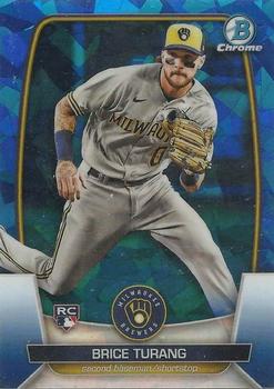 2023 Bowman Chrome Sapphire Edition #42 Brice Turang Front