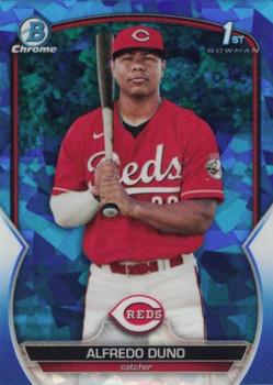 2023 Bowman Chrome Sapphire Edition - Prospects #BCP-238 Alfredo Duno Front