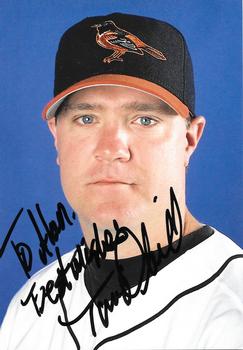 2002 Baltimore Orioles Photocards #NNO Travis Driskill Front