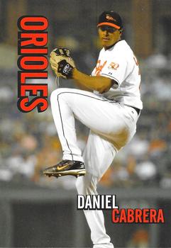 2004 Baltimore Orioles Photocards #NNO Daniel Cabrera Front