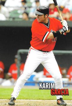 2004 Baltimore Orioles Photocards #NNO Karim Garcia Front