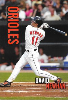 2004 Baltimore Orioles Photocards #NNO David Newhan Front