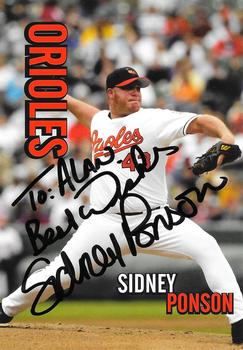 2004 Baltimore Orioles Photocards #NNO Sidney Ponson Front