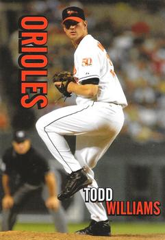 2004 Baltimore Orioles Photocards #NNO Todd Williams Front
