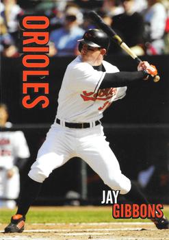 2005 Baltimore Orioles Photocards #NNO Jay Gibbons Front