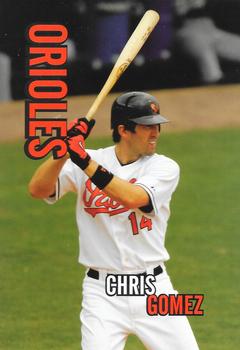 2005 Baltimore Orioles Photocards #NNO Chris Gomez Front
