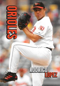 2005 Baltimore Orioles Photocards #NNO Rodrigo Lopez Front