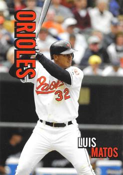 2005 Baltimore Orioles Photocards #NNO Luis Matos Front