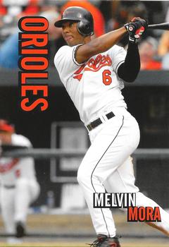 2005 Baltimore Orioles Photocards #NNO Melvin Mora Front