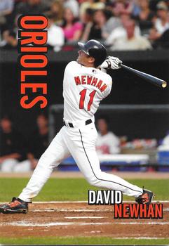 2005 Baltimore Orioles Photocards #NNO David Newhan Front