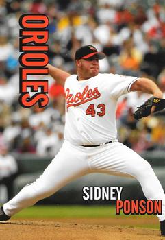2005 Baltimore Orioles Photocards #NNO Sidney Ponson Front