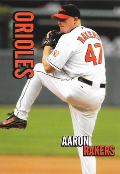 2005 Baltimore Orioles Photocards #NNO Aaron Rakers Front