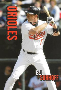 2005 Baltimore Orioles Photocards #NNO B.J. Surhoff Front