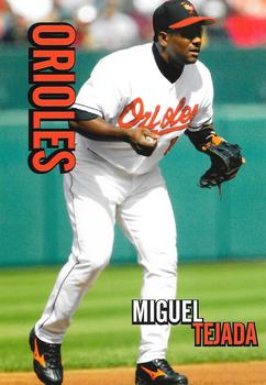 2005 Baltimore Orioles Photocards #NNO Miguel Tejada Front