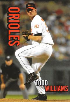 2005 Baltimore Orioles Photocards #NNO Todd Williams Front