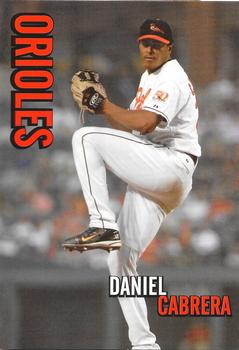 2006 Baltimore Orioles Photocards #NNO Daniel Cabrera Front