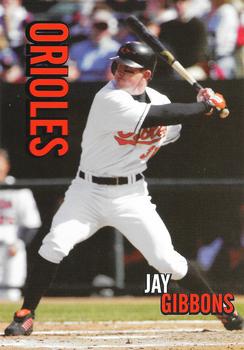 2006 Baltimore Orioles Photocards #NNO Jay Gibbons Front
