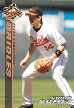 2006 Baltimore Orioles Photocards #NNO Chris Gomez Front