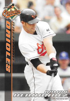 2006 Baltimore Orioles Photocards #NNO Ramon Hernandez Front
